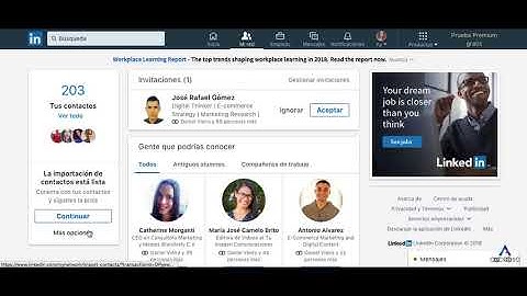 ¿Cómo cargar un archivo de contactos en LinkedIn?