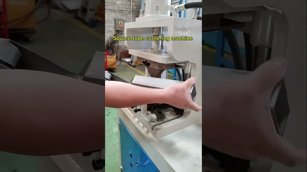 Square tube, one-time molding 90-degree angle 