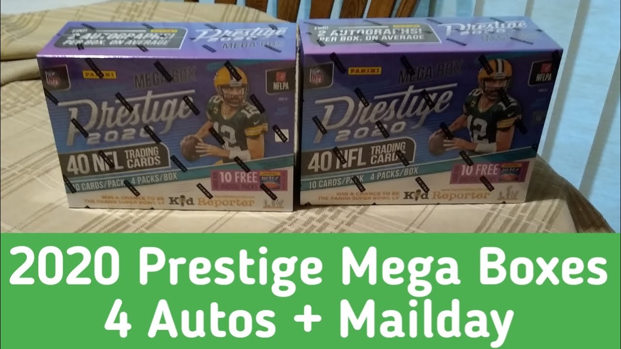2020 Prestige Football Mega Box