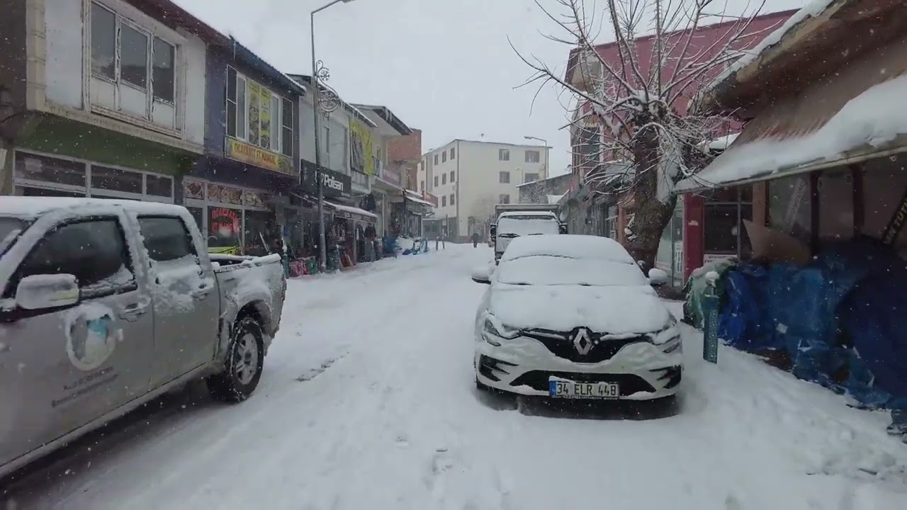 Digor 2023 karlı bir gün #kars #digor digor