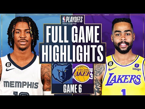 Los Angeles Lakers vs. Memphis Grizzlies Full Game 6 Highlights | Apr 28 | 2022-2023 NBA Playoffs