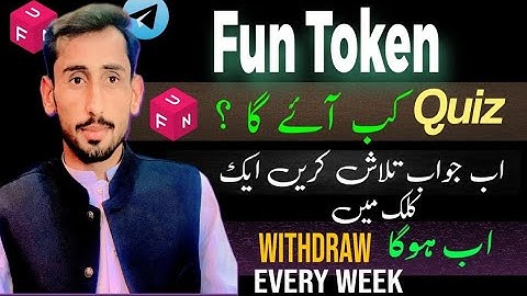 How to Find FUN Token Quiz Time | Earn More with Multiple Accounts | Fun Token Earning new trick