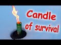 ✅ Cool camping candle, with which you will not disappear !!! DIY survival candle !!! ✅