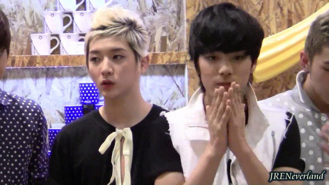 120830 NUEST 목동 커피츄~ JREN CUT