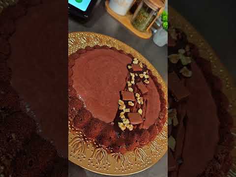 Bizcocho con crema pastelera de chocolate 🍫