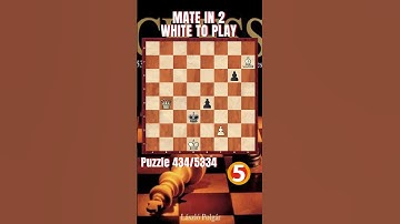 Chess puzzle series 🧩434/5334 #chess #chesspuzzleseries #puzzle #learnchesstactics #magnuscarlsen