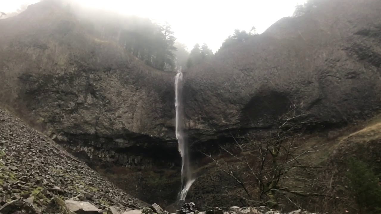 Slow Motion Rainfall at Archer Falls - YouTube