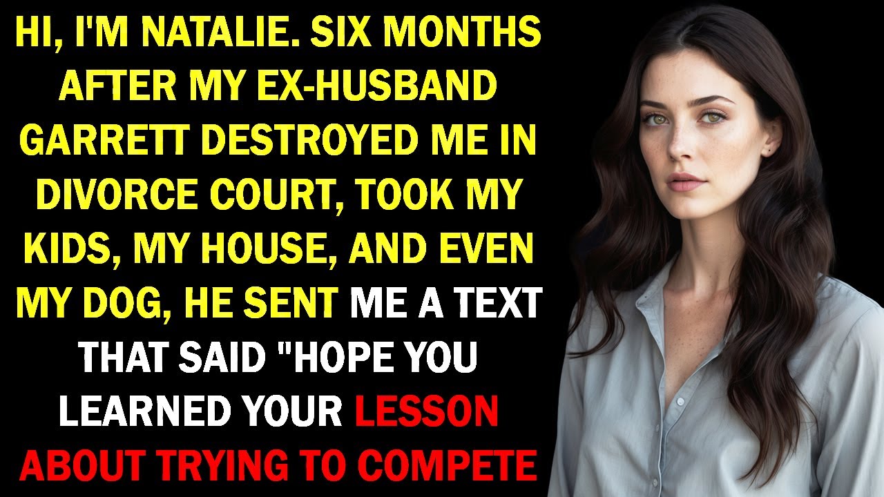 My Entitled Ex-Husband Divorced Me, Destroyed Me In Court—So I Ruined Him Completely.