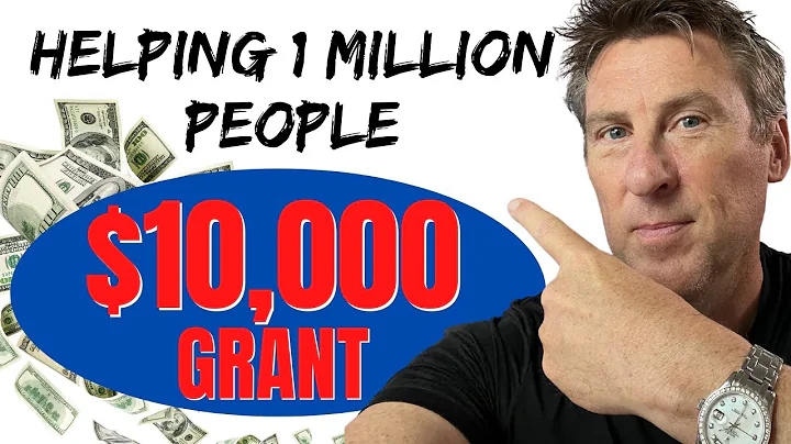 $10,000 GRANT Goal HELPING 1 MILLION PEOPLE OMG!