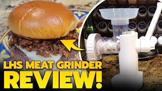 LHS Manual Meat Grinder - Ribeye Burgers - Bacon Jam
