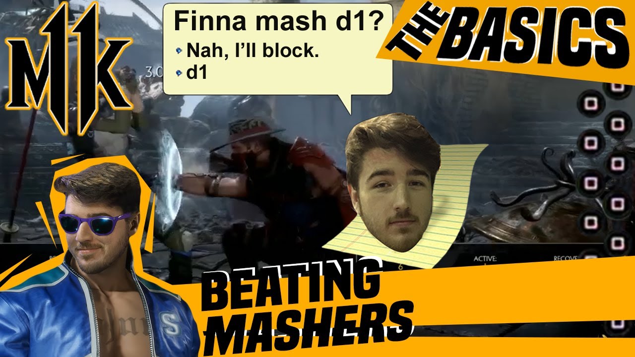 Mortal Kombat 11 Tutorials Breaking Down the Basics Beating Mashers YouTube