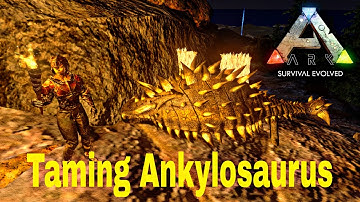 Ankylosaurus taming - Ark Mobile
