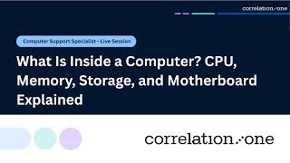 What Is Inside a Computer CPU, Memory, Storage, and Motherboard Explained