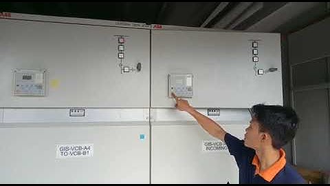 33kv gis breaker on/off test