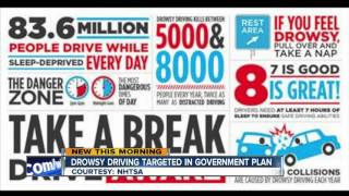 NHTSA combats drowsy driving