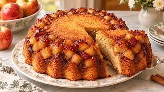 Der beste gestürzte Apfelkuchen! Ohne zugesetzten Zucker und glutenfrei!