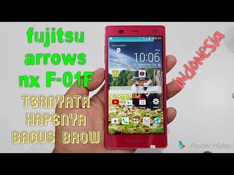Fujitsu arrows nx f-01f indonesia hape yang lagi viral saat ini (unboxing)