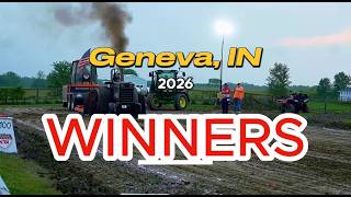NTPA Truck and Tractor Pulling Winners, Geneva, IN