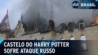 Video ataque-russo-destroi-castelo-do-harry-potter-na-ucrania-sbt-brasil-30-04-24