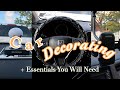 DECORATING OUR NEW CAR: Accessories Unboxing + Car Tour!