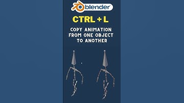 Blender Shorts | Copy Animation from one object to another