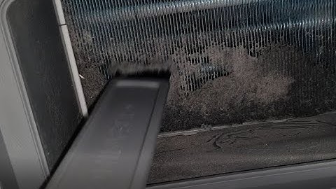 Samsung Heat Pump Smart Dryer DV80T5420AW  - How to clean heat exchanger