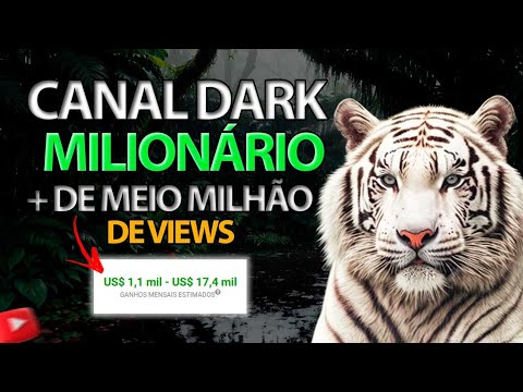 Canal Dark Milionário Viraliza Rápido🚀 | Nicho pouco Explorado 💰