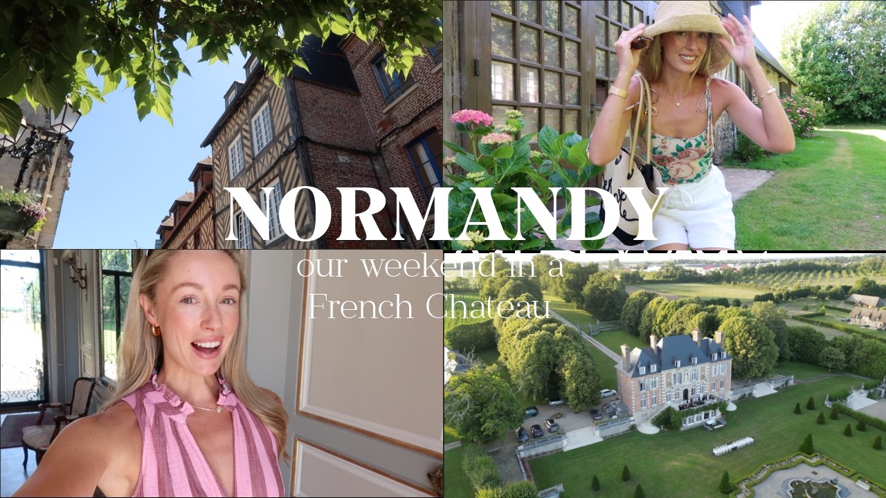A Stay In A Fairytale French Château 🇫🇷 Normandy Travel Vlog