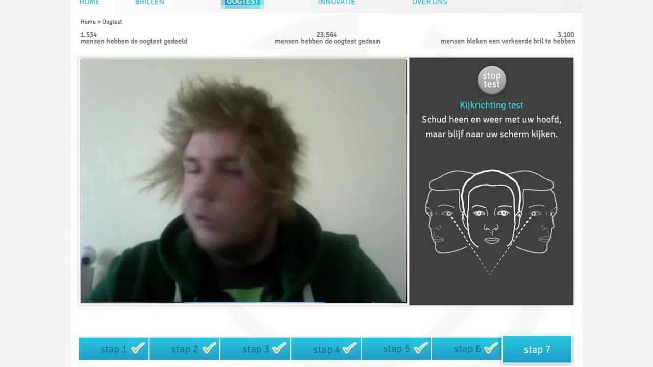 Specsavers online oogtest 1 April - YouTube