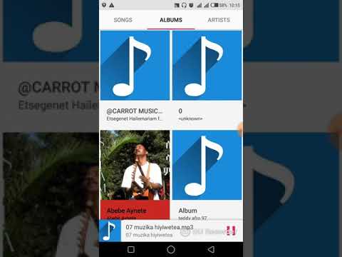 Ethiopia: new ethiopian music player app.