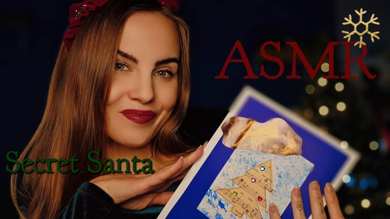 ASMR SUOMI - Secret Santa  - Avataan yllätyspaketti 🎅