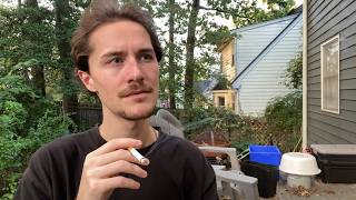 Smoking a Cigarette at 6:23pm