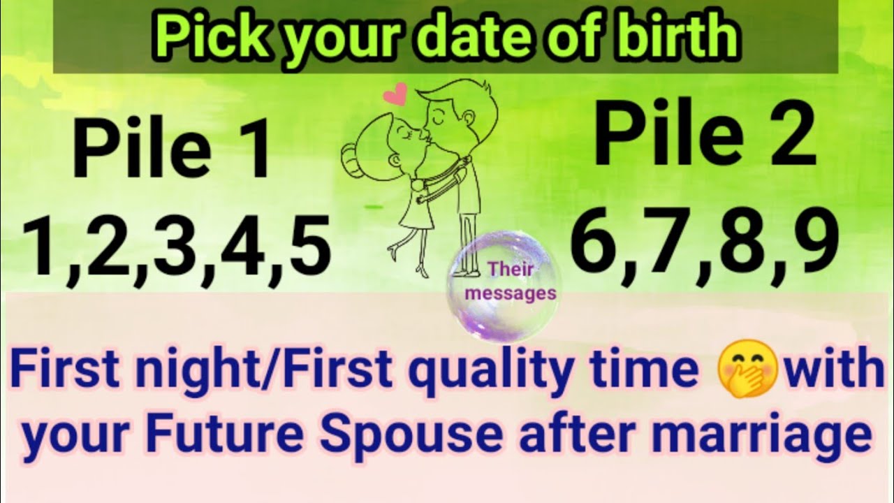 First Night 💞with Future Spouse🤫🤭 after marriage🧖..Pick a card reading..Their actions and thoughts 💞