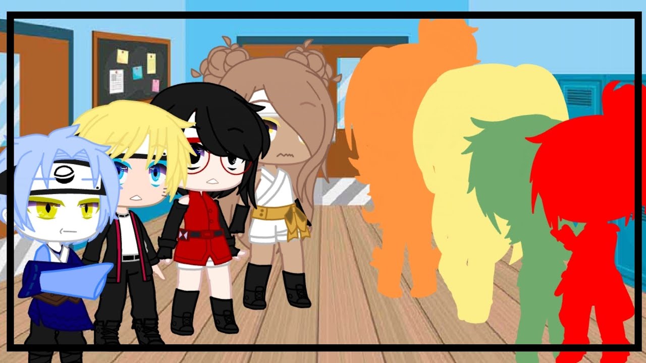 Os 4 alunos novos (meme) ||Nova Akatsuki||