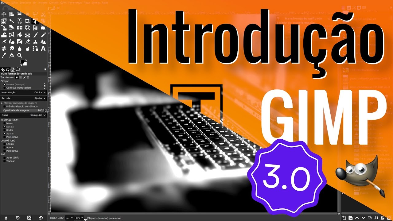 GIMP 3.0: editar fotos e imagens digitais • Versão 2025