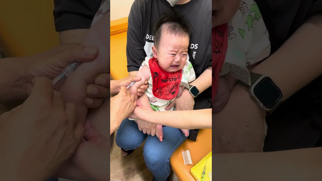 [大泣き]3ヶ月予防接種赤ちゃん