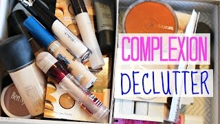 Complexion Declutter | Foundations, Concealers, Primers, Etc.