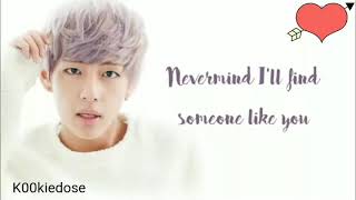 Someone like you - bts v