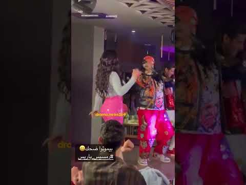 هيفاء وهبي من كواليس تصوير فيلم رمسيس باريس
