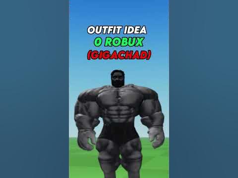 Making Roblox free Gigachad outfit idea - YouTube