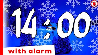 ⌛ 14 minute winter timer (no music with alarm)