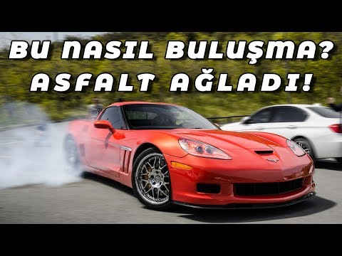 MİLYONLUK OTOMOBİLLER ORTALIĞI KARIŞTIRDI! 1200 BEYGİR CORVETTE Z06 ve 1400 BEYGİR PORSCHE!