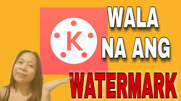 How to remove watermark in kinemaster (Tagalog Tutorials)