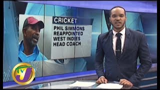 TVJ Sports News: Phil Simmons Reappointed W.I. Head Coach - October 14 2019