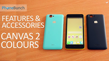 Micromax Canvas 2 Colours A120 Features & Accessories Overview