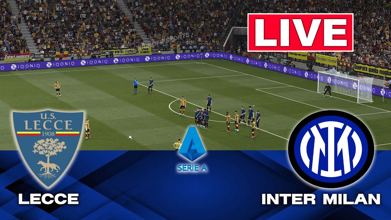 🔴LIVE : Lecce vs Inter Milan | Italy Serie-A 2026 | Full Match Streaming