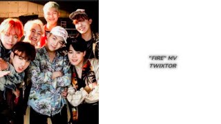 Bts Fire Mv Twixtor Clips Aesthetic Editss