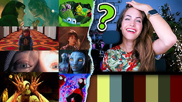 COLOR PALETTE CHALLENGE - Guess the Movie By Its Colors! (1)