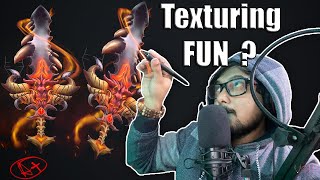 How to Texture A 3D Hand Painted Sword | Tutorial | 3D Texturing | Substance Painter | VOIDART