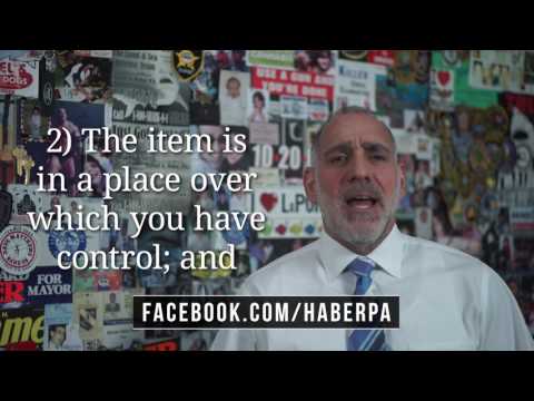 185) What's the difference between Actual and Constructive Possession? ~ HaberPA Miami Lawyer